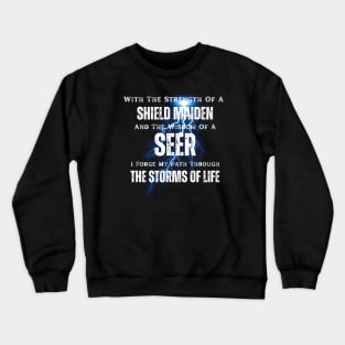 Shield Maiden Design Crewneck Sweatshirt